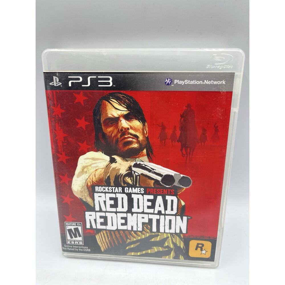 Red Dead Redemption (Sony PlayStation 3, PS3, 2010) CIB W/ Map & Manual Tested